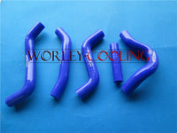 FOR SUZUKI RMZ 450 RMZ450 07 2007 SILICONE RADIATOR HOSE BLUE