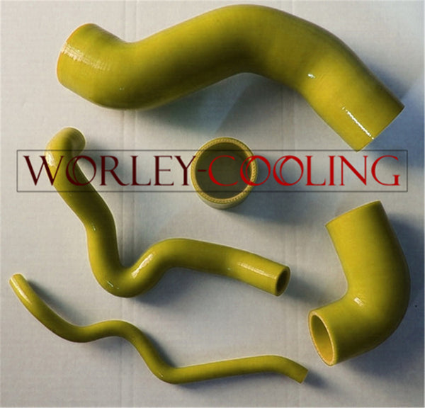 SILICONE HOSE KIT FOR VW Golf/JETTA/BORA GTI MK4 A4 PQ34 1.8T TURBO YELLOW 1996-2006 1997 1998 1999 2000 2001 2002 2003 2004 2005 96 97 98 99 00 01 02 03 04 05 06