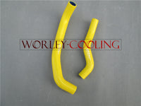 Silicone Radiator Hose Kit for Suzuki LTZ400 Kawasaki KFX400 DVX400 2003-2008 03 04 05 06 07 08 YELLOW