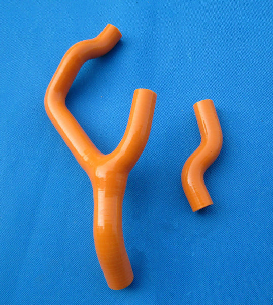Silicone Radiator Hose FOR KTM 350 SXF 350SX-F 2011 2012 11 12 ORANGE