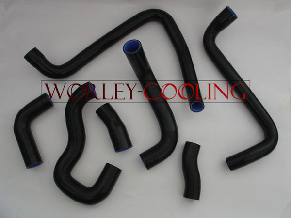 BLACK Silicone Radiator & Heater Hose FIT FOR Lotus Esprit S4/S4s 910S 2.2L Turbo 1993 1994 1995 1996 93 94 95 96