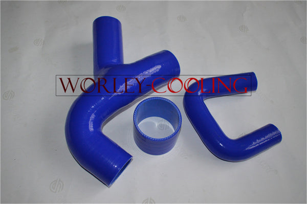 SILICONE INTERCOOLER TURBO HOSE KIT FOR Impreza GC8 EJ20 2.0 WRX 1999 2000 99 00 BLUE