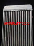 Turbo Full Aluminum Intercooler 600x300x75mm 3" Delta Fin Same Side In/Outs overall length 788mm