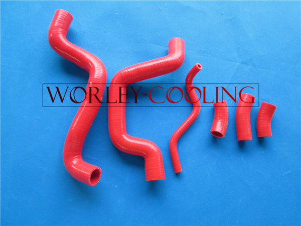 RED Silicone Radiator Hose Kit for Suzuki SV650 SV-650 SV 650 K3 2003 ON
