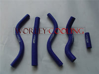 FOR Honda CR125 CR125R 1989 89 silicone radiator hose BLUE