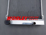 Height=13.4" H=328mm 3ROW Aluminum Radiator For Porsche 924S 1987 1988 Non Turbo MT manual