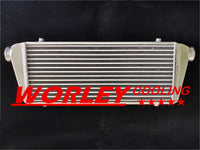 550 x 230 x 50mm FMIC ALUMINUM INTERCOOLER 2.25" INLET/OUTLET TURBO Tube and Fin