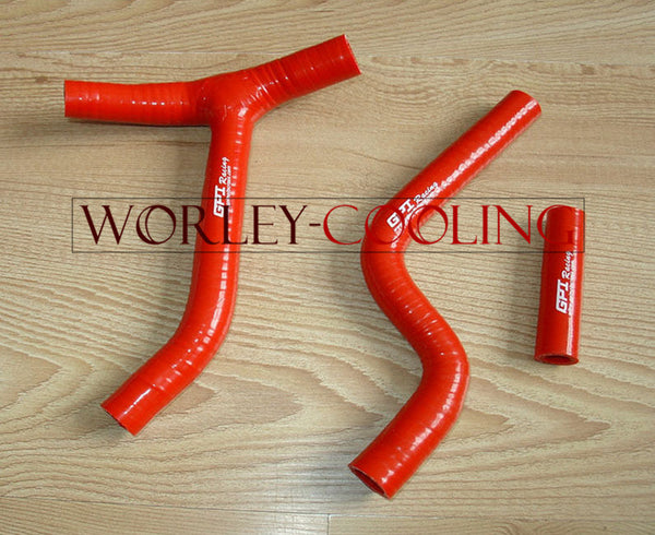 For YAMAHA YZF250 YZ250F 2010 2011 2012 2013 Silicone Y Radiator Hose 10 11 12 13 RED