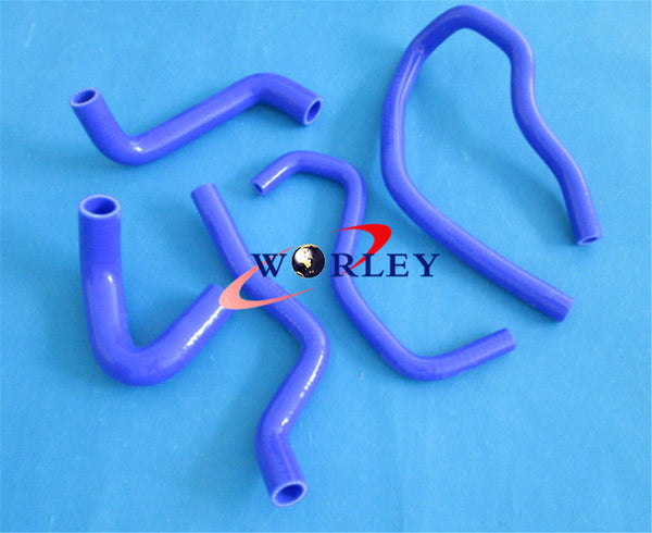 FOR Renault Clio MK1 16S/1.8L/2.0L 16V F7 engine 1991-1998 91 92 93 94 95 96 97 98 silicone hose BLUE 5piece