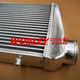 FMIC Universal Aluminum Turbo Intercooler for 500x290x62mm 3" Inlet/Outlet 76mm