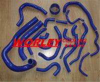 Silicone Radiator Hose For TOYOTA SUPRA MA70 MK3 7M-GT/7MGTE 3.0L 1986-1992 86 87 88 89 90 91 92 BLUE