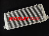 Universal Front Mount Alloy aluminum Intercooler Delta Fin 600x300x70mm 3" In/Outlet 76mm