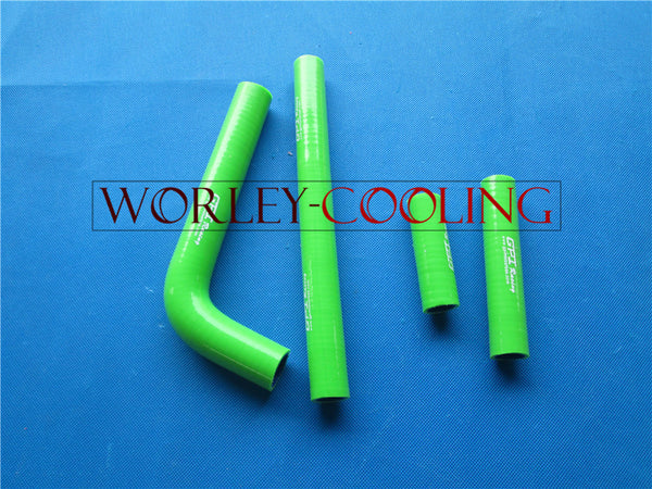 Silicone Radiator Hose Kit for Yamaha YZ400F/WR400F/YZ426F/WR426F 1998-2002 98 99 00 01 02 GREEN