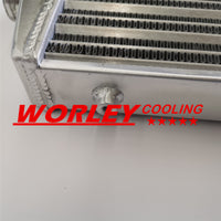 Delta Fin Design Full Aluminum Intercooler 450x180x50 mm core 2.2" 56mm
