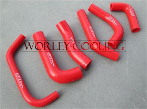 RED Silicone radiator hose for HONDA XR650 XR650R 2000-2009 00 01 02 03 04 05 06 07 08 09