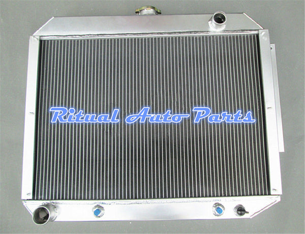 3ROW 56mm ALUMINUM RADIATOR for Plymouth Fury V8 1967 1968 1969 1970 ALLOY 3CORE AT/MT 67 68 69 70