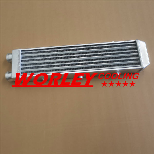 Full Aluminum Turbo Intercooler 2" 550x140x75 mm SAME SIDE Outlets