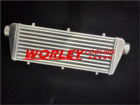 Universal Aluminum Intercooler 450x176x50mm 2.25" 55mm Inlet/outlet Tube & Fin