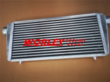 Universal Front Mount Alloy Intercooler Tube&Fin 600x300x80mm 76mm 3" In/Outlet overall 105mm thickness