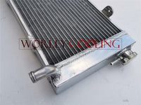 4ROW alloy aluminum radiator FOR Go Kart go-kart karting 17.6" x 9" x 2.1"