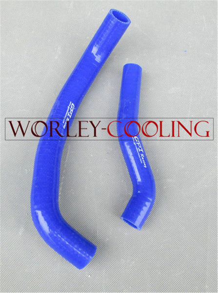 Silicone Radiator Hose Kit for Suzuki LTZ400 Kawasaki KFX400 DVX400 2003-2008 03 04 05 06 07 08 BLUE