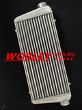 Universal Front Mount Alloy aluminum Intercooler Delta Fin 600x300x70mm 3" In/Outlet 76mm