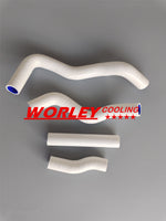 WHITE silicone radiator hose FOR Kawasaki KLX250 KLX 250 1993-2010 93 94 95 96 97 98 99 00 01 02 03 04 05 06 07 08 09 10