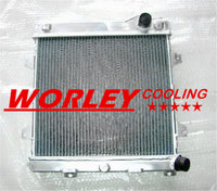2row Aluminum Radiator for BMW 320IS W/S14 2.3L L4 ENGINE MT 1987 1988 1989 1990