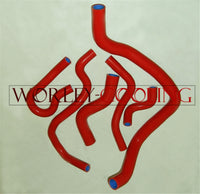 For HONDA CIVIC D15/16 EG/EK 1992-2000 92 93 94 95 96 97 98 99 00 SILICONE RADIATOR & HEATER HOSE KIT 6PCS RED