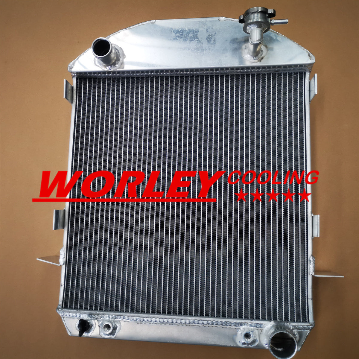 3Row aluminum radiator for Ford model-T chev Bucket GRILL SHELLS 1924 ...
