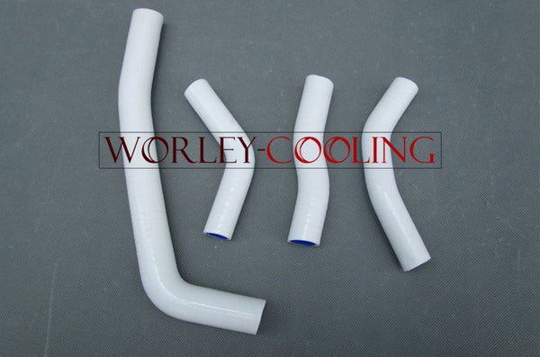 Silicone radiator hose for HONDA CRF250R CRF 250 R 2010 2011 2012 2013 10 11 12 13 WHITE