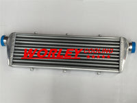 Aluminum Turbo Intercooler 546*176*50mm 2.25 inch  inlet/outlet Delta Fin Design