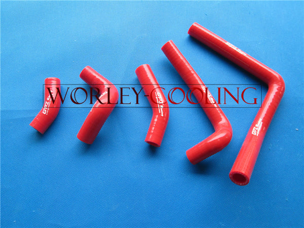 silicone radiator hose FOR Honda CR250 CR 250 2003-2008 03 04 05 06 07 08 red