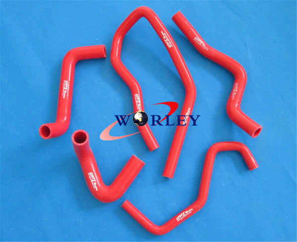 FOR Renault Clio MK1 16S/1.8L/2.0L 16V F7 engine 1991-1998 91 92 93 94 95 96 97 98 silicone hose RED 5piece