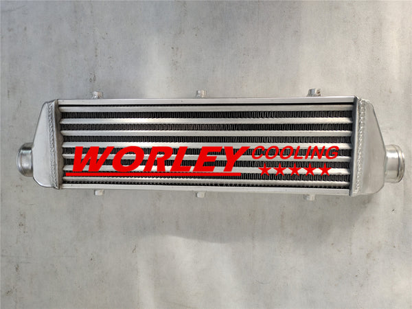 Full Aluminum Intercooler 450x140x50mm 2.2" Turbo Delta Fin Design