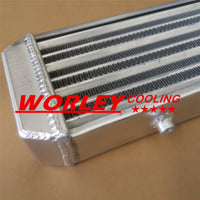 Full Aluminum Turbo Intercooler 2" 550x140x75 mm SAME SIDE Outlets