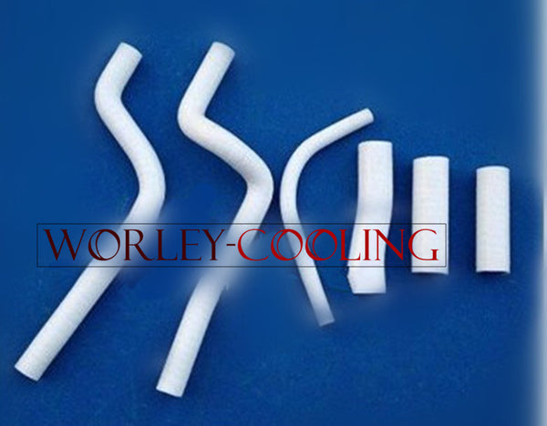 FOR Honda CR500 CR 500 1995-2001 silicone radiator hose 95 96 97 98 99 00 01 WHITE