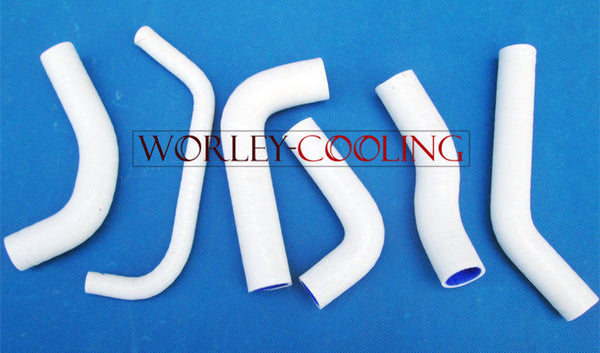 WHITE Silicone radiator hose for HONDA XR650 XR650R XR 650 R 2000-2009 00 01 02 03 04 05 06 07 08 09