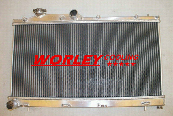 Aluminum Radiator for Subaru Impreza WRX 2.5L G2 G3 9/2005-On 2006 07 08 09 10
