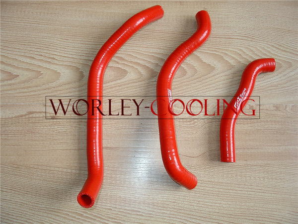 For Honda TRX250R TRX250 1987 1988 1989 87 88 89 silicone radiator hose kit RED