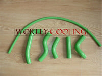 Silicone Radiator Hose FOR Kawasaki KX500 KX 500 1989-2004 89 90 91 92 93 94 95 96 97 98 99 00 01 02 03 04 GREEN