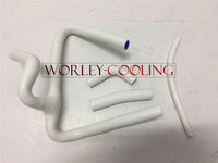 Silicone Radiator Y Hose Kit for Honda CR250 CR250R 02 03 04 05 06 07 08 WHITE 2002 2003 2004 2005 2006 2007 2008 CR 250 R