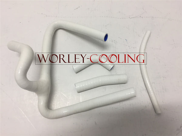 Silicone Radiator Y Hose Kit for Honda CR250 CR250R 02 03 04 05 06 07 08 WHITE 2002 2003 2004 2005 2006 2007 2008 CR 250 R