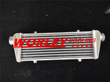 450x170x65mm Aluminum Turbo Intercooler 2.25" inlet/outlet Tube and Fin Design