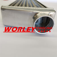 Delta Fin Design Full Aluminum Intercooler 450x180x50 mm core 2.2" 56mm