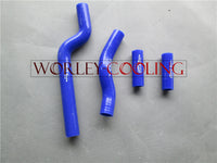 For YAMAHA YZ250 YZ250X YZ250G 2-stroke 2002-2019 02 03 04 05 06 07 08 09 10 11 12 13 14 15 16 17 18 19 Silicone Radiator Hose BLUE