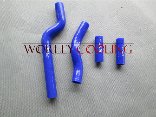 For YAMAHA YZ250 YZ250X YZ250G 2-stroke 2002-2019 02 03 04 05 06 07 08 09 10 11 12 13 14 15 16 17 18 19 Silicone Radiator Hose BLUE