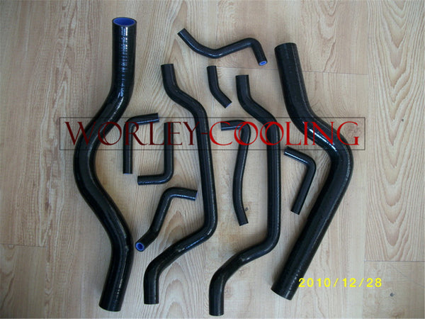 Silicone Hose KIT FOR MITSUBISHI ECLIPSE 1990-1995 MANUAL 90 91 92 93 94 95 BLACK