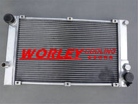 Height=13.4" H=328mm 3ROW Aluminum Radiator For Porsche 924S 1987 1988 Non Turbo MT manual