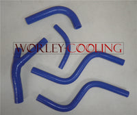 silicone radiator hose for Honda CR250 CR 250 85 86 87 1985 1986 1987 blue